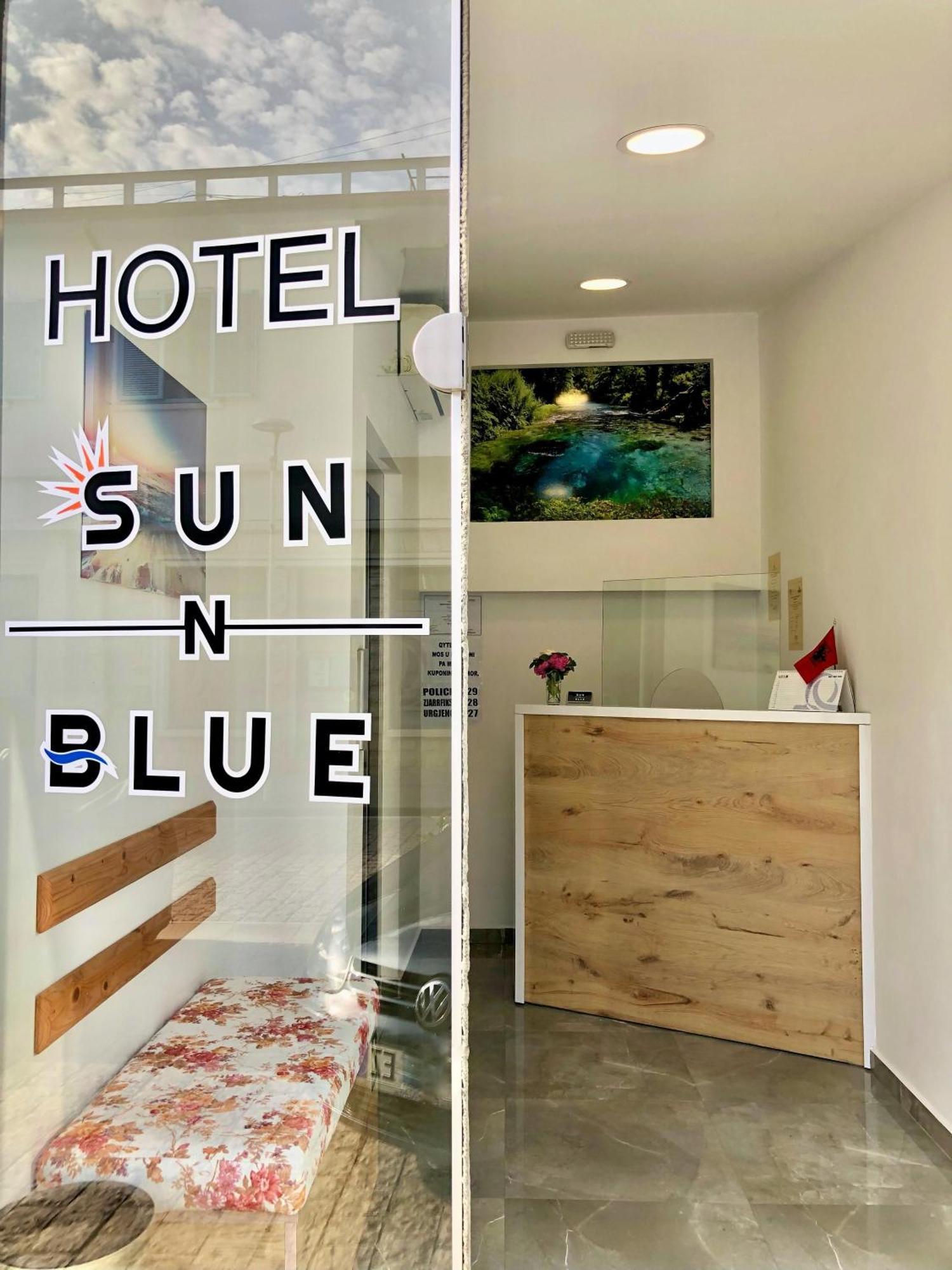 Sun N Blue Hotel Sarandë Exterior foto